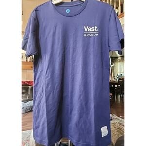 Vast Men's T Shirt Size Small New Graphic Logo Short Sleeve NWT CR10 Excellent